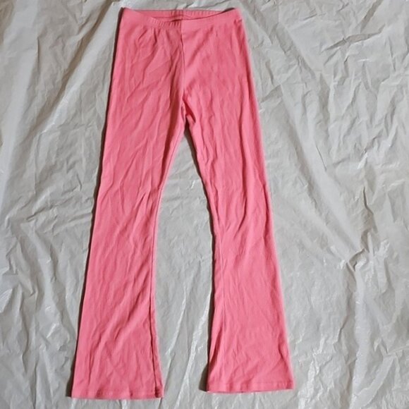 Old Navy Pink Full-Length Flared Leggings for Girls XL 14-16 New - Picture 3 of 16